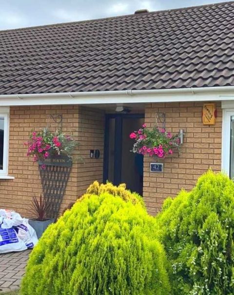 air source heat pump and underfloor heating project