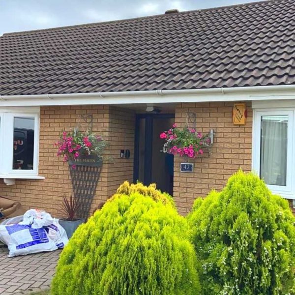 air source heat pump and underfloor heating project