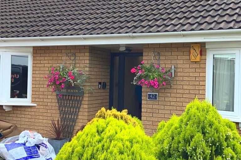 air source heat pump and underfloor heating project