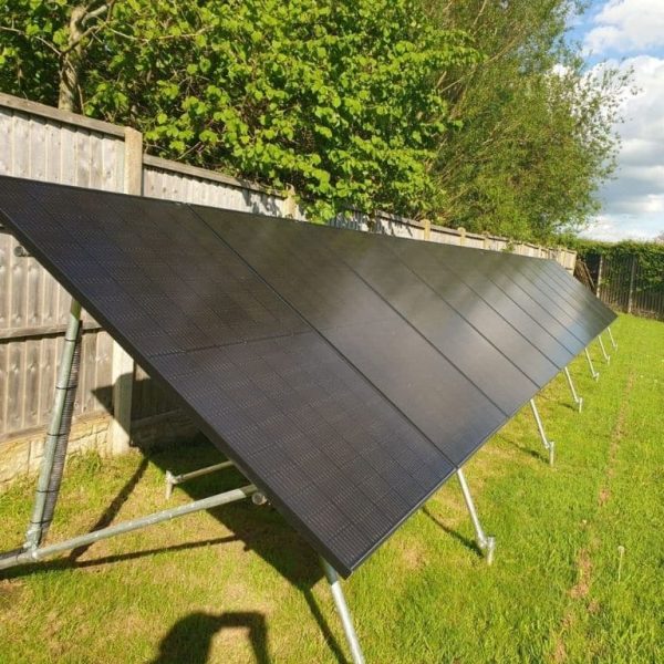 garden ground mounted solar panels
