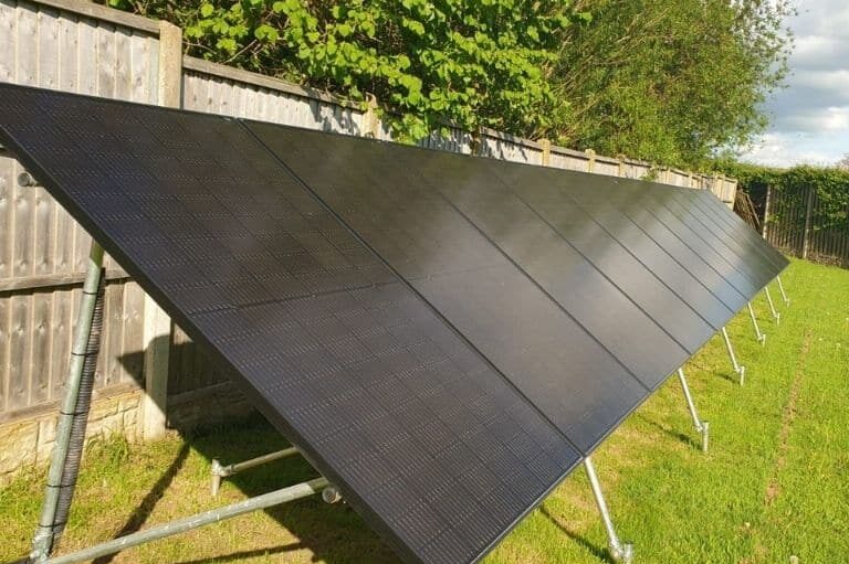 garden ground mounted solar panels