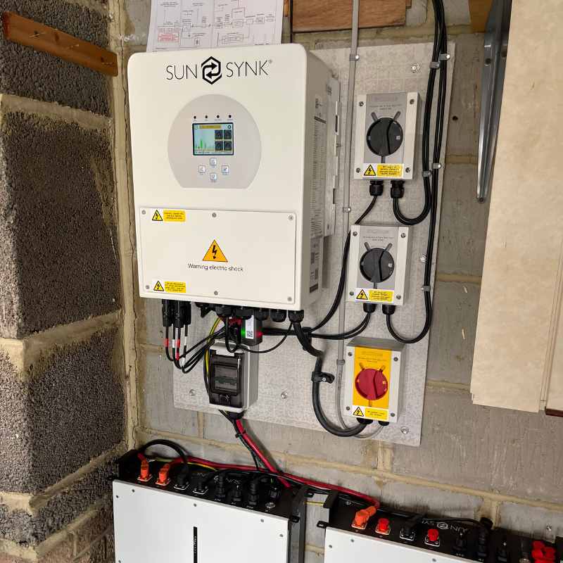 solar battery storage