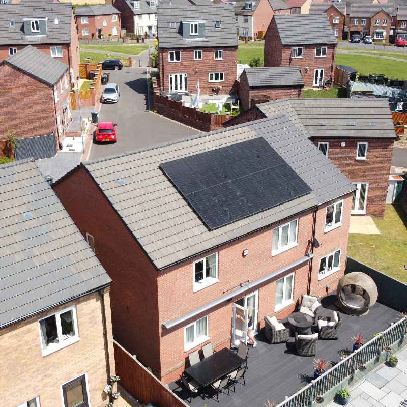 solar panels new builds