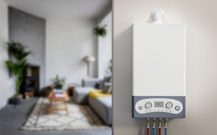 Combi,Boiler,Isolated,On,White,Background.,3d,Illustration. Combi,Boiler,Isolated,On,White,Background.,3d,Illustration.